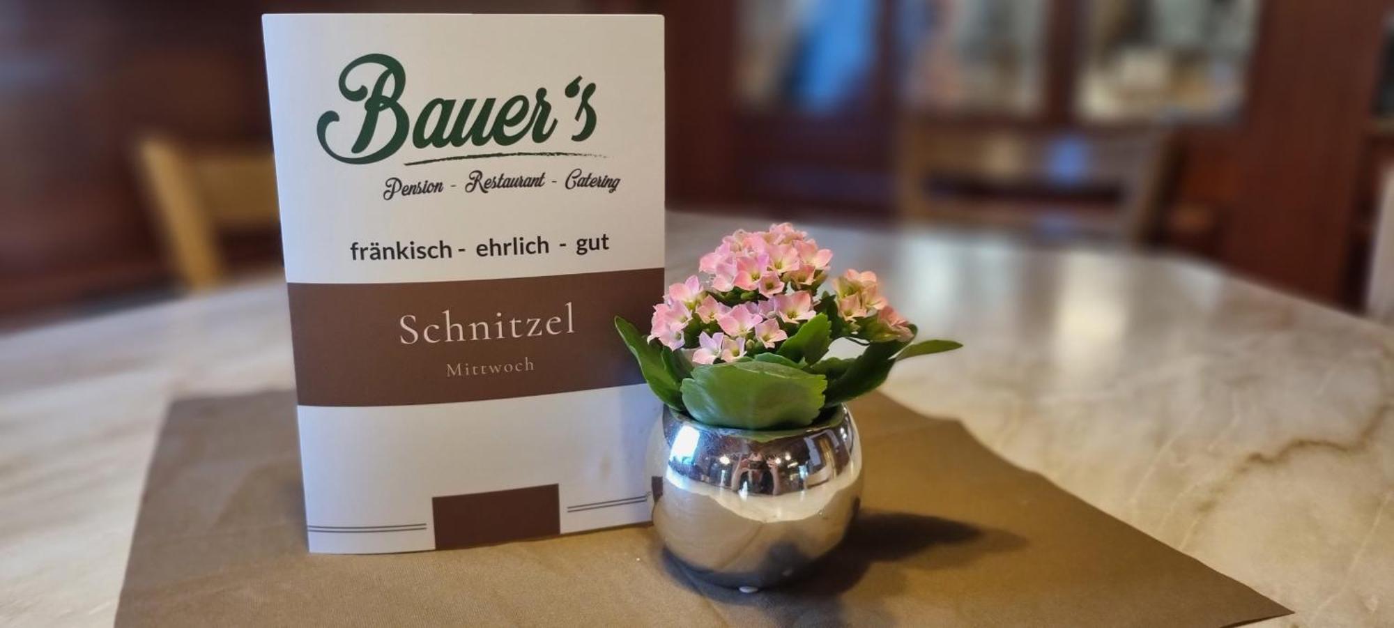Bauer'S Pension-Restaurant-Catering Grosshabersdorf Exterior foto